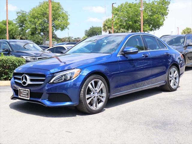 used 2017 Mercedes-Benz C-Class car, priced at $13,990