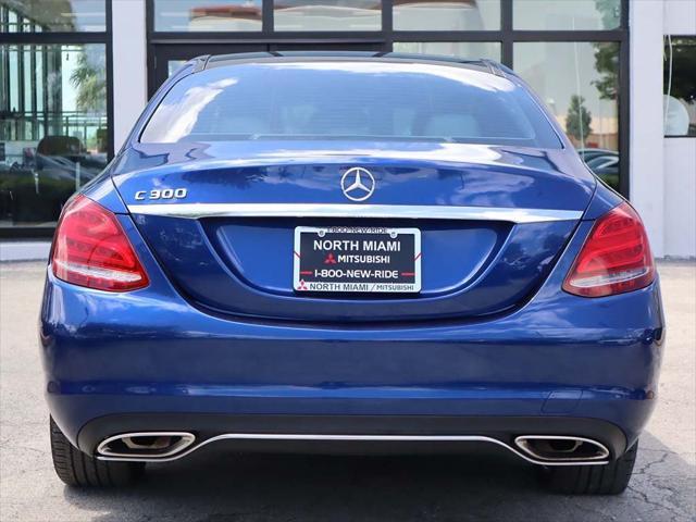 used 2017 Mercedes-Benz C-Class car, priced at $13,990