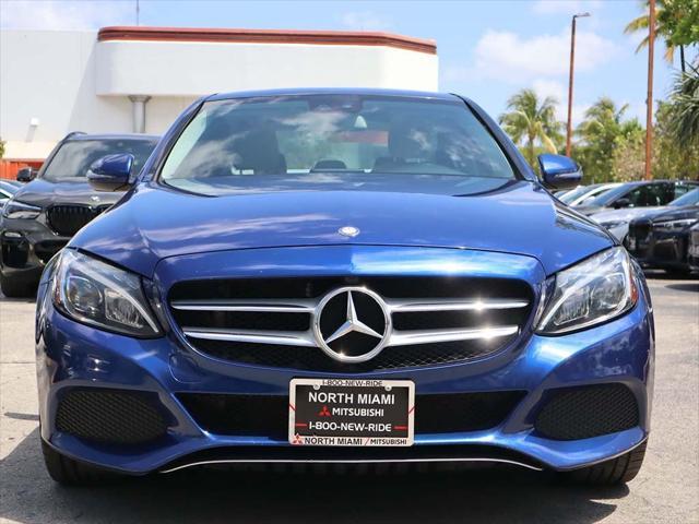 used 2017 Mercedes-Benz C-Class car, priced at $13,990