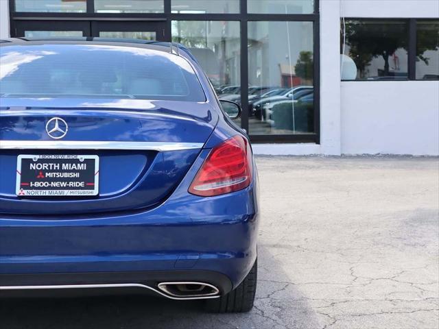 used 2017 Mercedes-Benz C-Class car, priced at $13,390