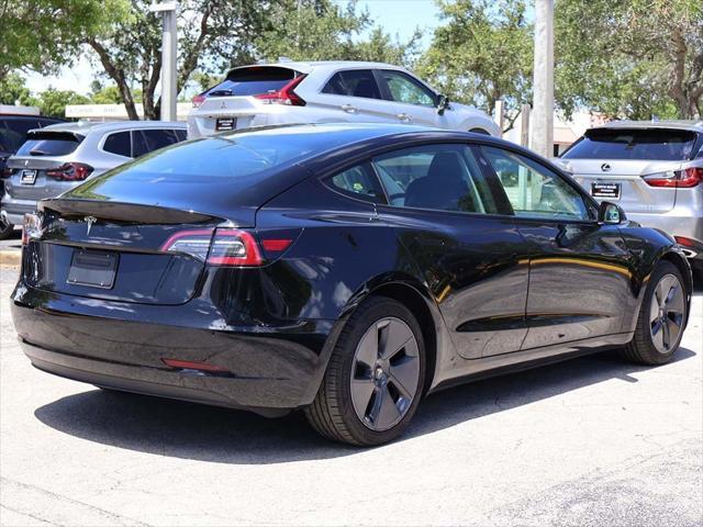 used 2022 Tesla Model 3 car, priced at $22,490