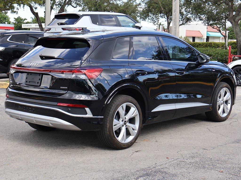 used 2023 Audi Q4 e-tron car, priced at $25,495