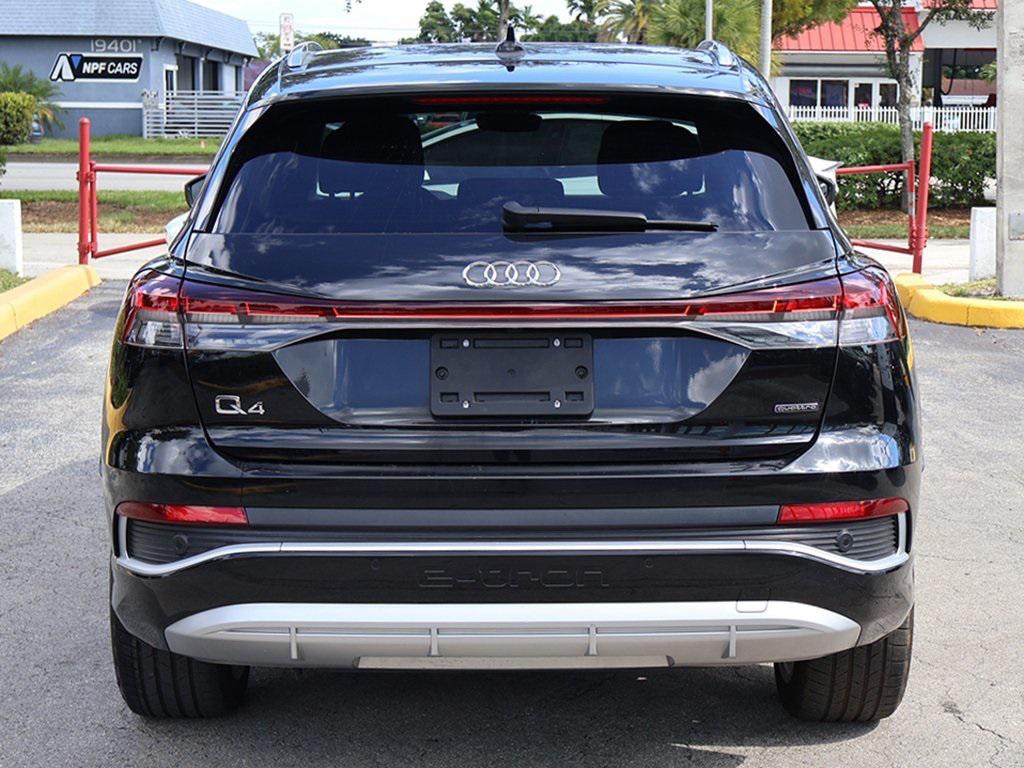 used 2023 Audi Q4 e-tron car, priced at $25,495