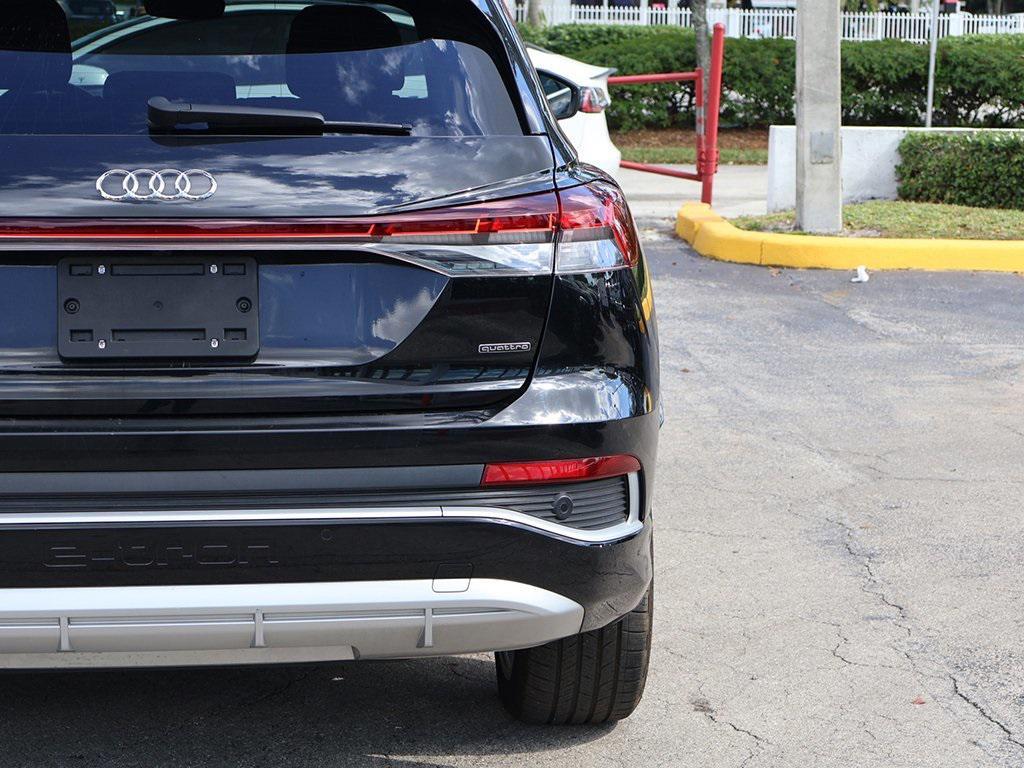 used 2023 Audi Q4 e-tron car, priced at $25,495