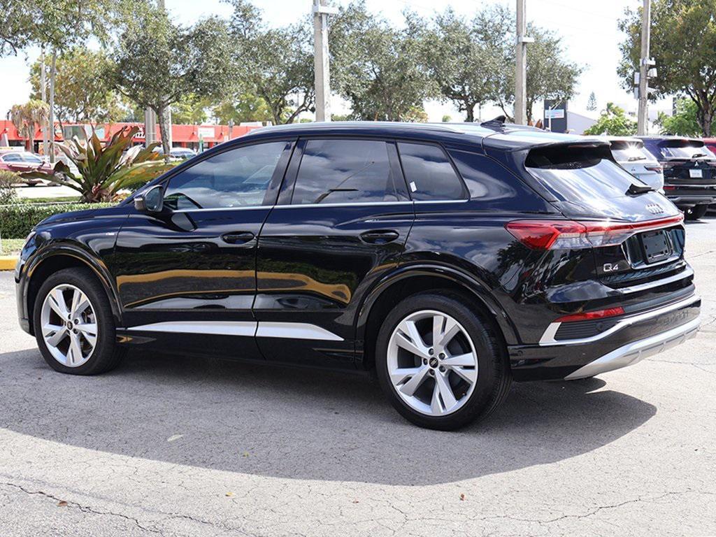 used 2023 Audi Q4 e-tron car, priced at $25,495
