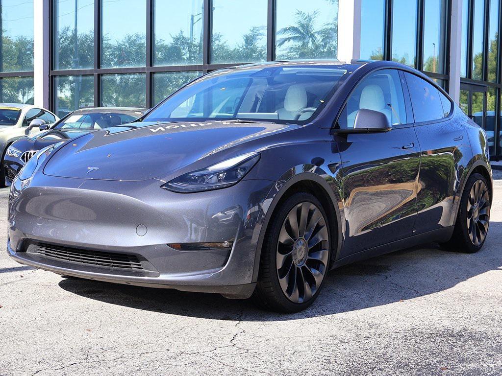 used 2022 Tesla Model Y car, priced at $28,990