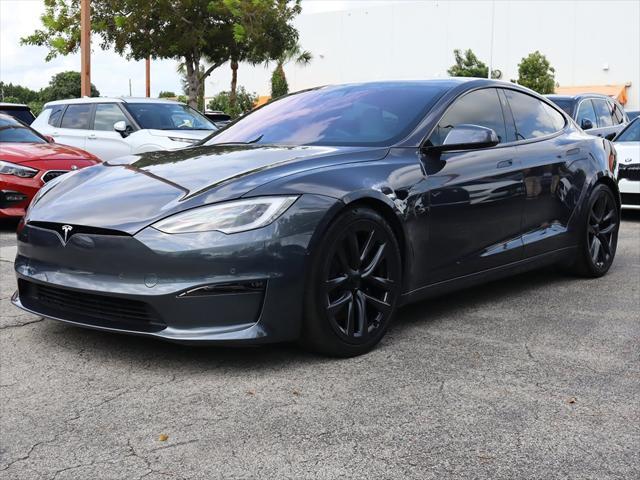 used 2022 Tesla Model S car, priced at $59,690