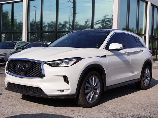 used 2022 INFINITI QX50 car, priced at $27,490