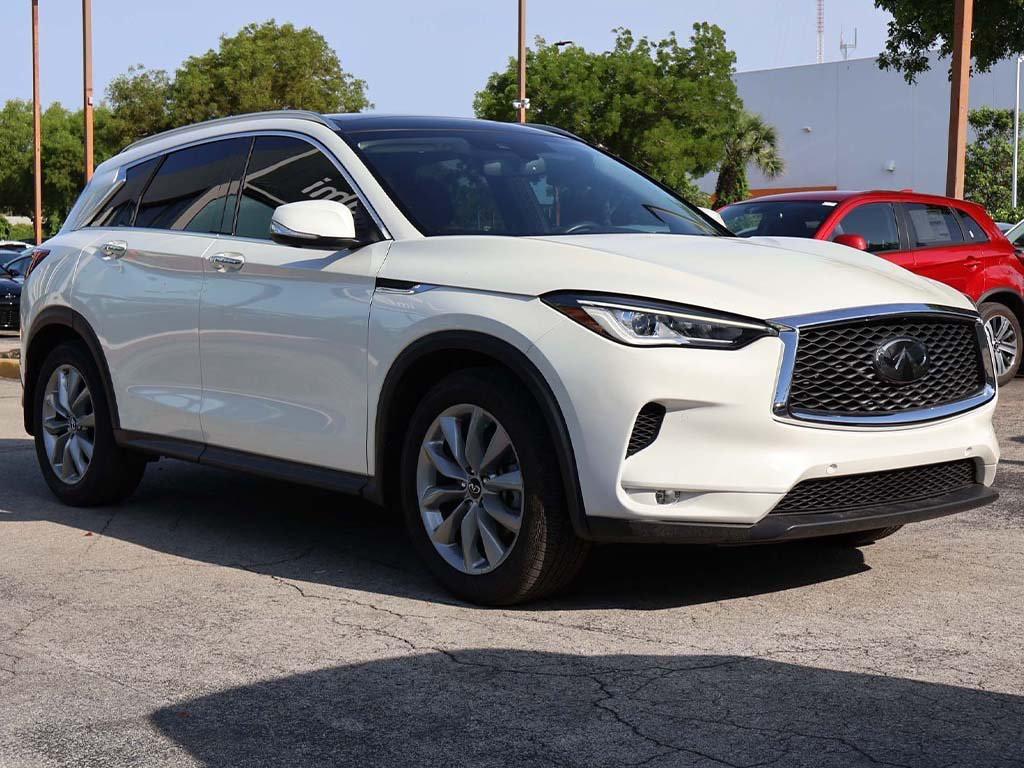 used 2022 INFINITI QX50 car, priced at $24,390