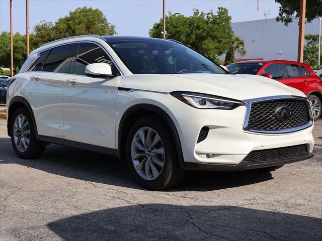 used 2022 INFINITI QX50 car, priced at $27,490