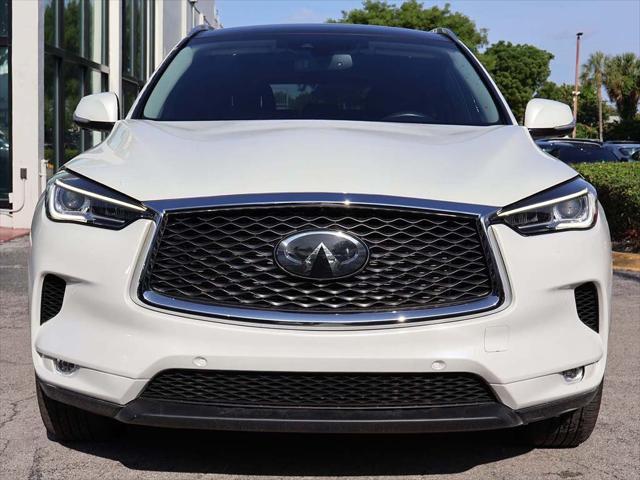 used 2022 INFINITI QX50 car, priced at $27,490