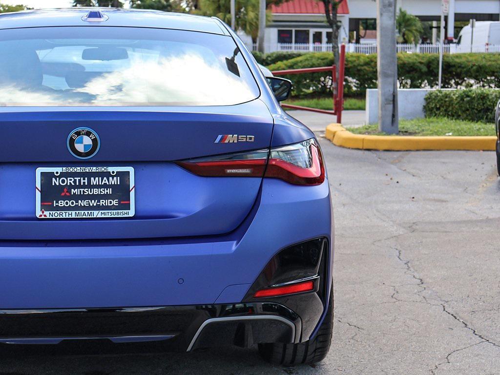 used 2022 BMW i4 Gran Coupe car, priced at $41,490