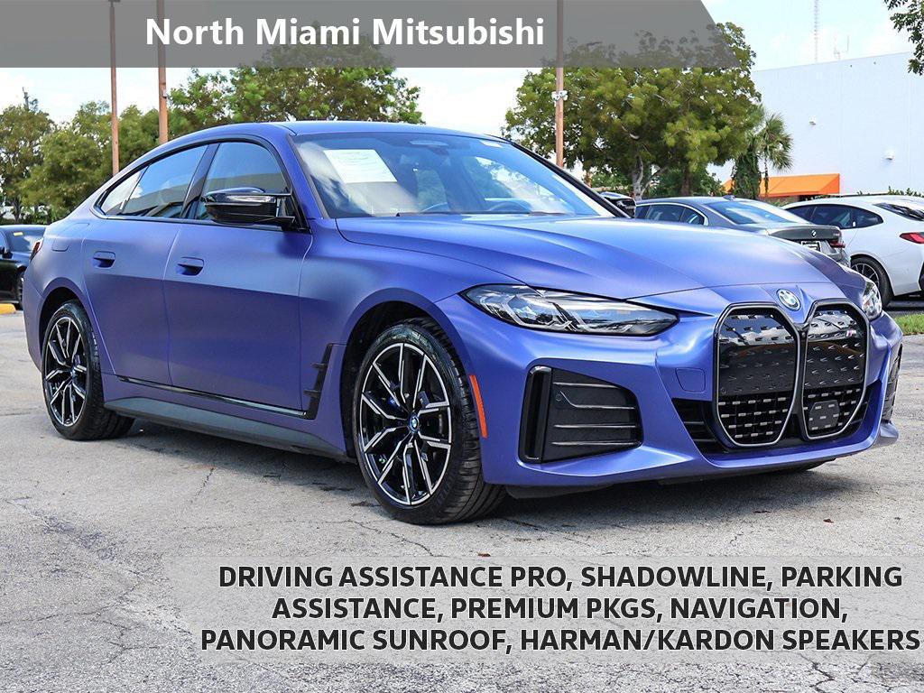 used 2022 BMW i4 Gran Coupe car, priced at $41,490