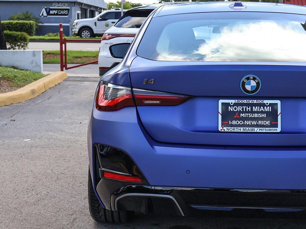 used 2022 BMW i4 Gran Coupe car, priced at $41,490