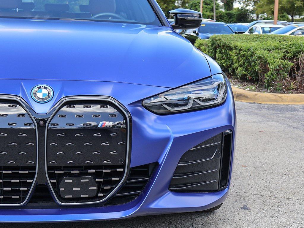 used 2022 BMW i4 Gran Coupe car, priced at $41,490