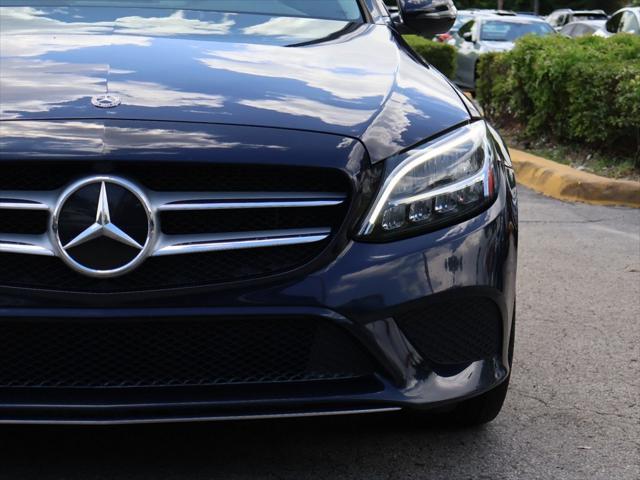 used 2021 Mercedes-Benz C-Class car, priced at $20,290