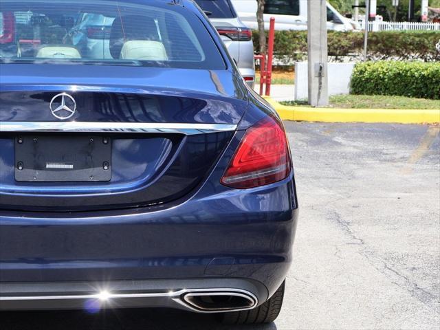 used 2021 Mercedes-Benz C-Class car, priced at $20,290