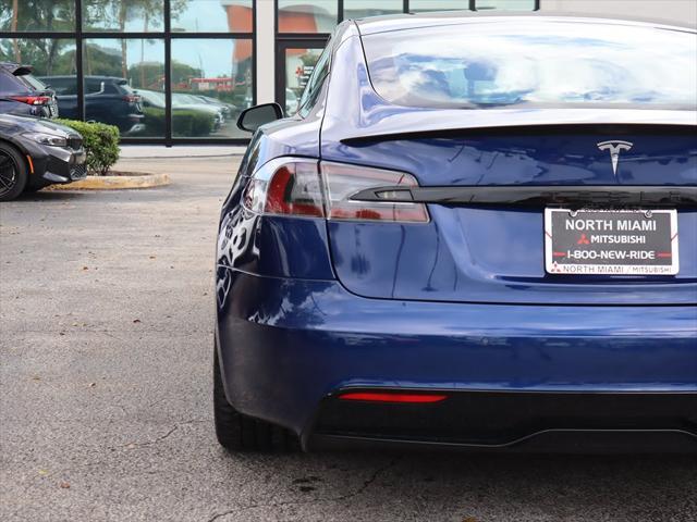 used 2021 Tesla Model S car, priced at $56,890