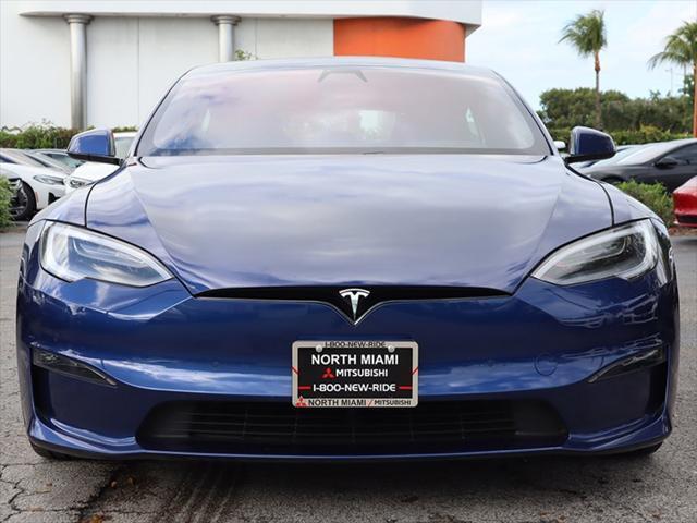 used 2021 Tesla Model S car, priced at $56,890