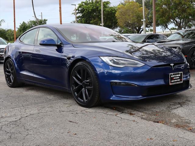 used 2021 Tesla Model S car, priced at $56,890