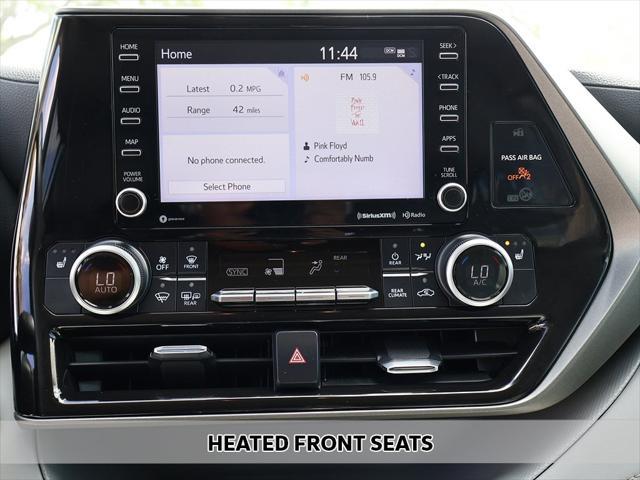 used 2021 Toyota Highlander car, priced at $29,495