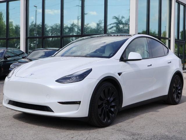 used 2022 Tesla Model Y car, priced at $27,290