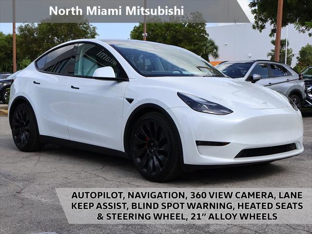 used 2022 Tesla Model Y car, priced at $27,290