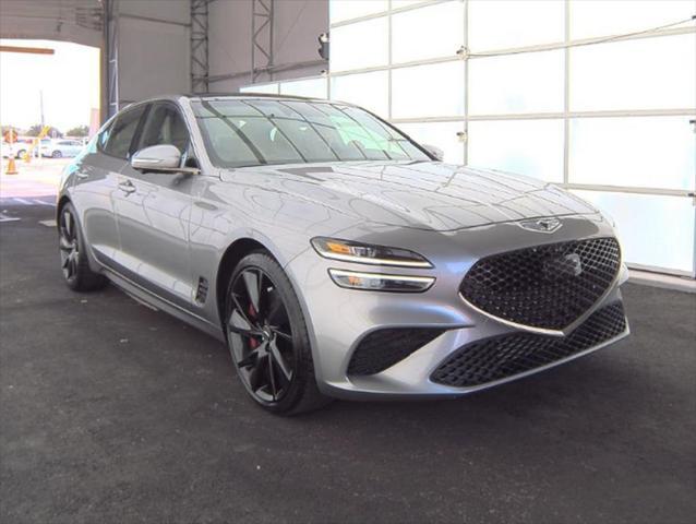 used 2022 Genesis G70 car, priced at $30,990