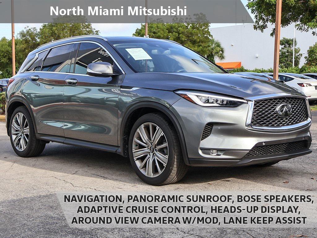 used 2022 INFINITI QX50 car, priced at $29,790