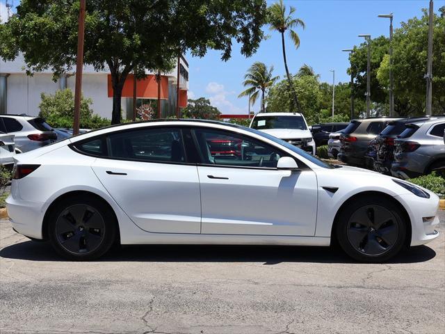 used 2021 Tesla Model 3 car, priced at $22,490