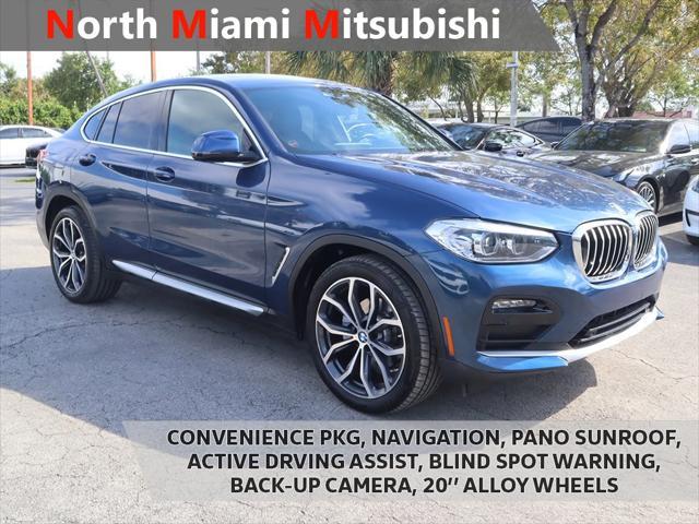 used 2021 BMW X4 car, priced at $34,790
