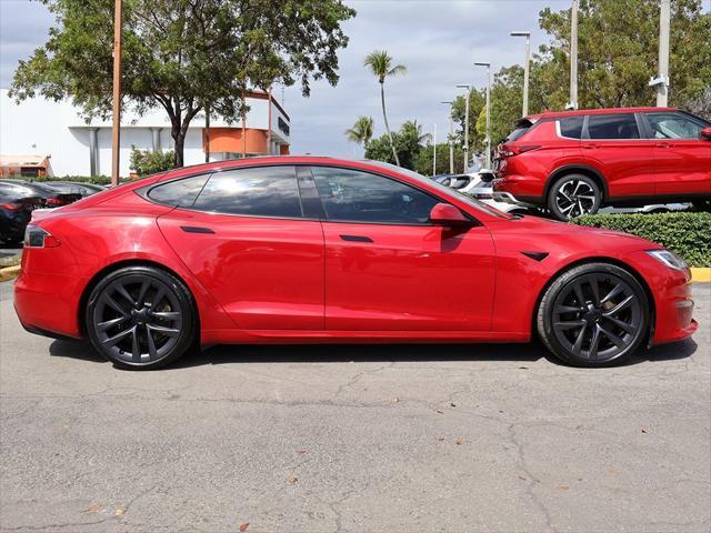 used 2022 Tesla Model S car, priced at $45,490