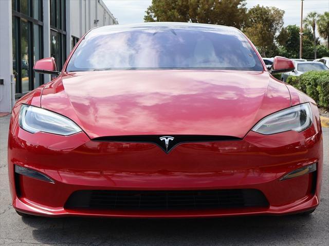 used 2022 Tesla Model S car, priced at $45,490