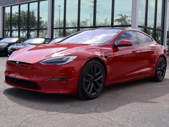 used 2022 Tesla Model S car, priced at $45,490