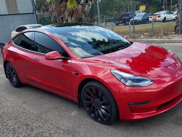 used 2022 Tesla Model 3 car, priced at $26,990