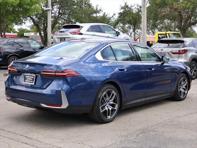 used 2024 BMW i5 car, priced at $48,490