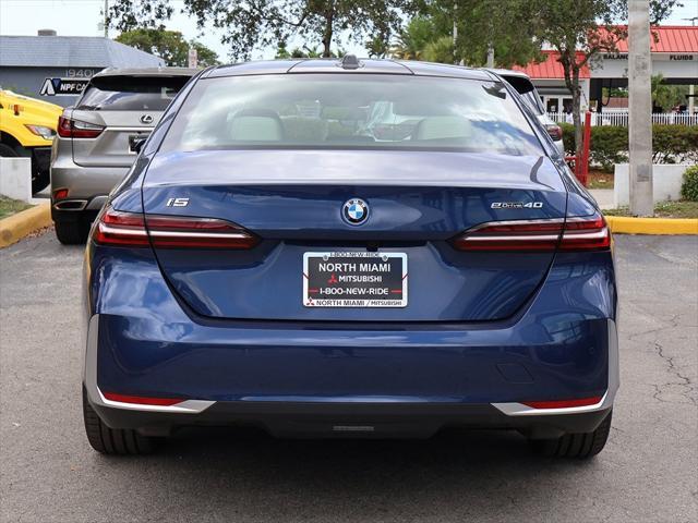 used 2024 BMW i5 car, priced at $48,490