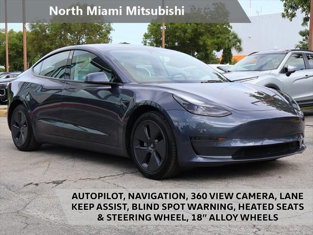 used 2022 Tesla Model 3 car, priced at $22,690