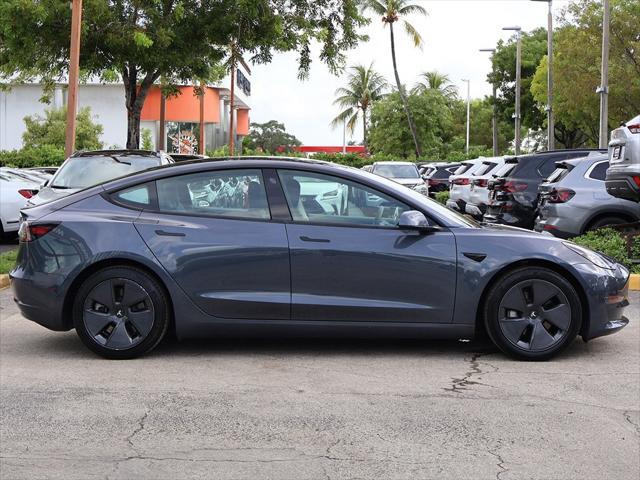 used 2022 Tesla Model 3 car, priced at $22,690