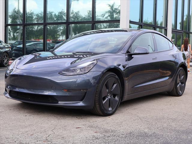 used 2022 Tesla Model 3 car, priced at $22,690