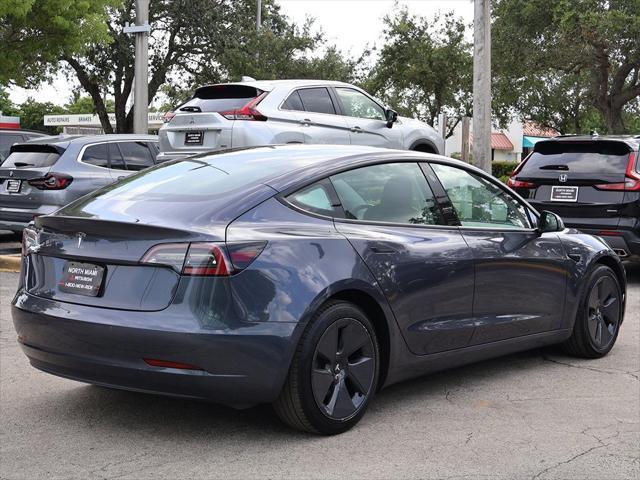 used 2022 Tesla Model 3 car, priced at $22,690