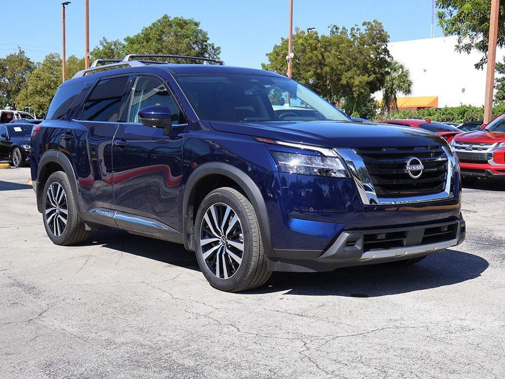 used 2024 Nissan Pathfinder car, priced at $32,995