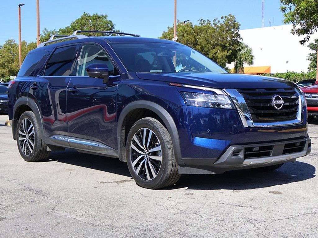 used 2024 Nissan Pathfinder car, priced at $33,495