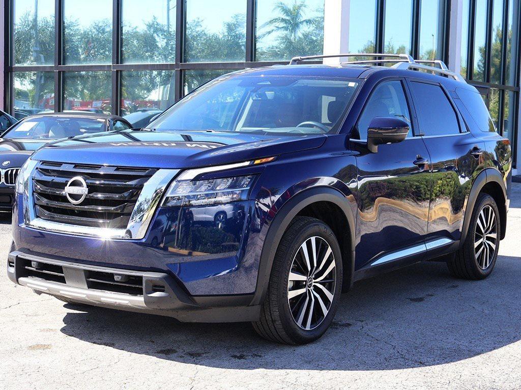 used 2024 Nissan Pathfinder car, priced at $33,495