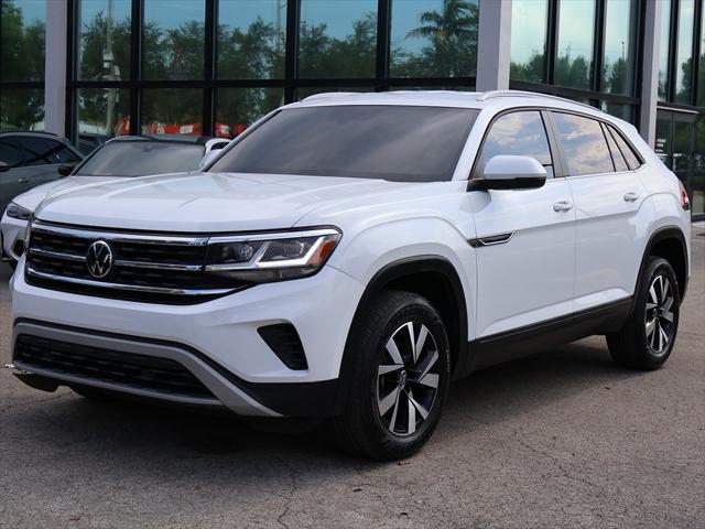 used 2022 Volkswagen Atlas Cross Sport car, priced at $22,690