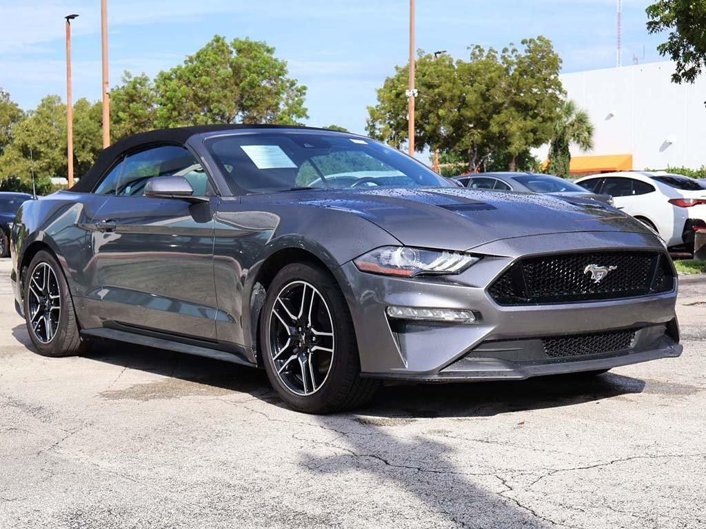used 2022 Ford Mustang car, priced at $18,949