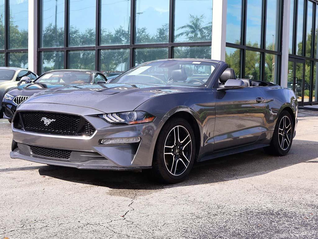 used 2022 Ford Mustang car, priced at $18,949