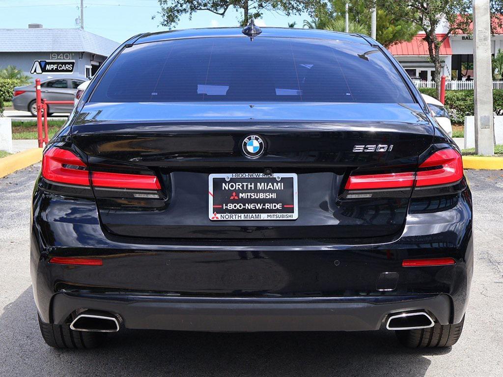 used 2022 BMW 530 car, priced at $26,990