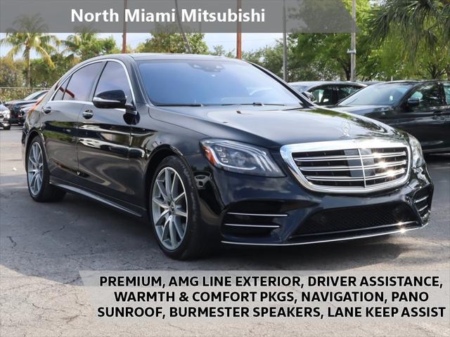 used 2020 Mercedes-Benz S-Class car, priced at $50,990