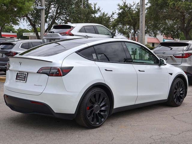 used 2022 Tesla Model Y car, priced at $28,590